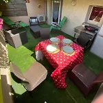 T2 Rd Jardin Grande Terrasse Coeur 2 M Clim Garage Wifi * Sainte-Maxime